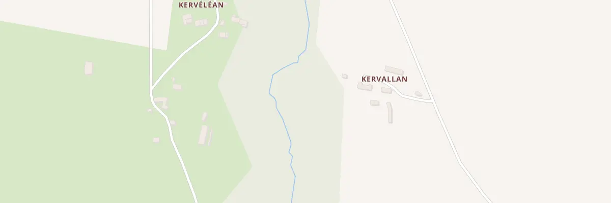 Plan du 7045 Voten Kervallan à Pluvigner