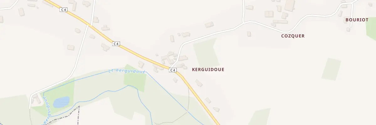 Plan du 7 Kerguidoué à Pludual