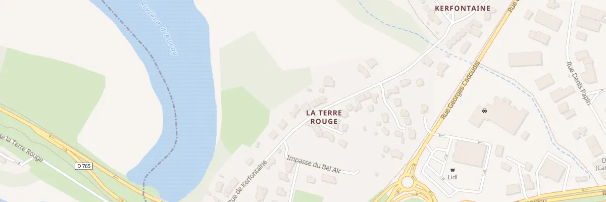 Plan du 18 Rue de Kerfontaine à Pluneret