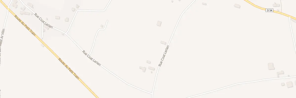 Plan du 27 Rue Hent Coat Lerien à Plouézec
