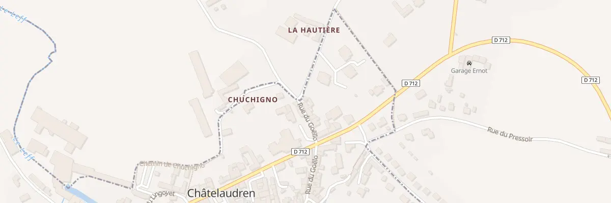 Plan du 30 Rue de Goelo à Châtelaudren-Plouagat