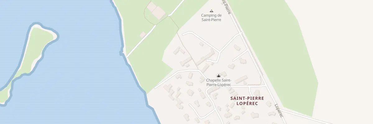 Plan du 12 Vge de Saint Pierre à Locmariaquer