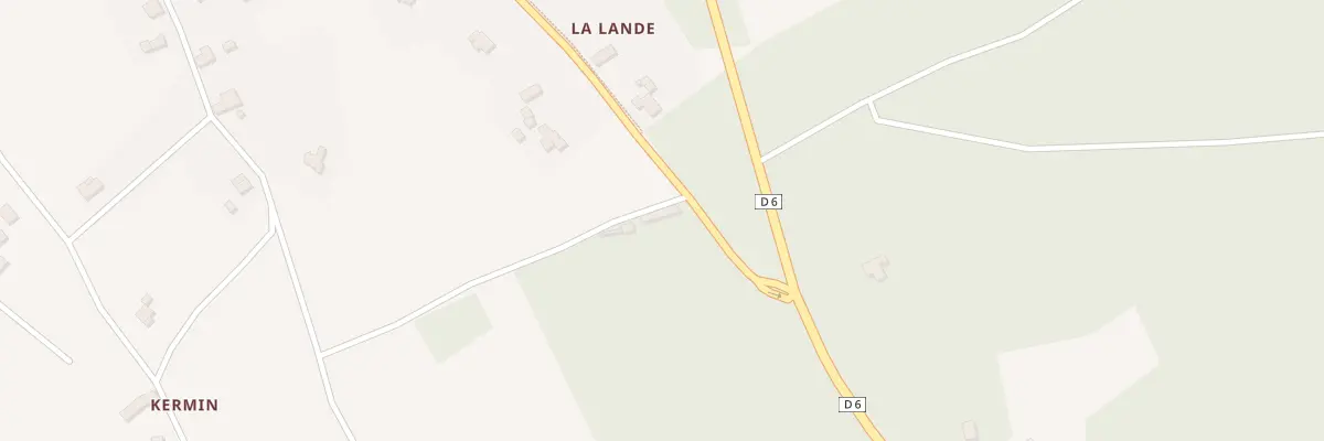 Plan du 24 La Lande à Tressignaux