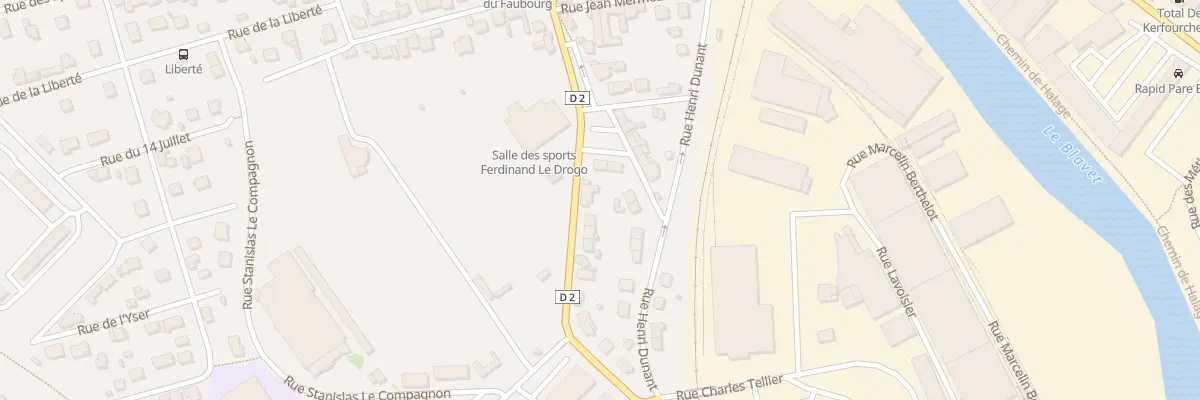 Plan du 29 Rue Jean Jaurès à Pontivy