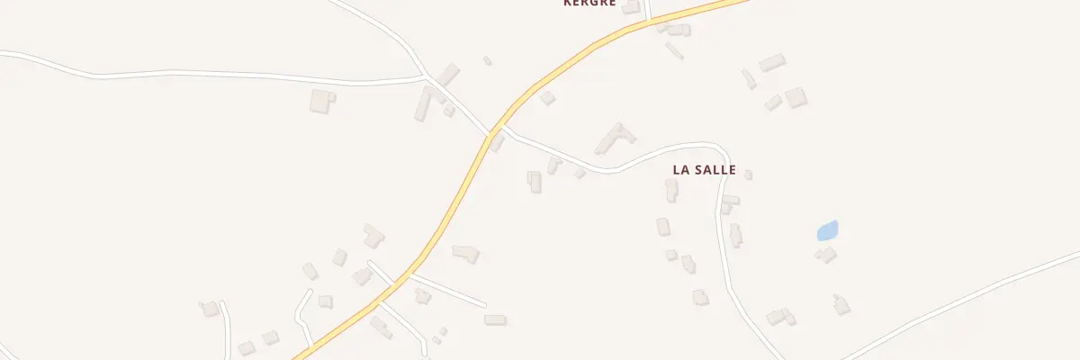 Plan du 5046 Kergre à Boqueho