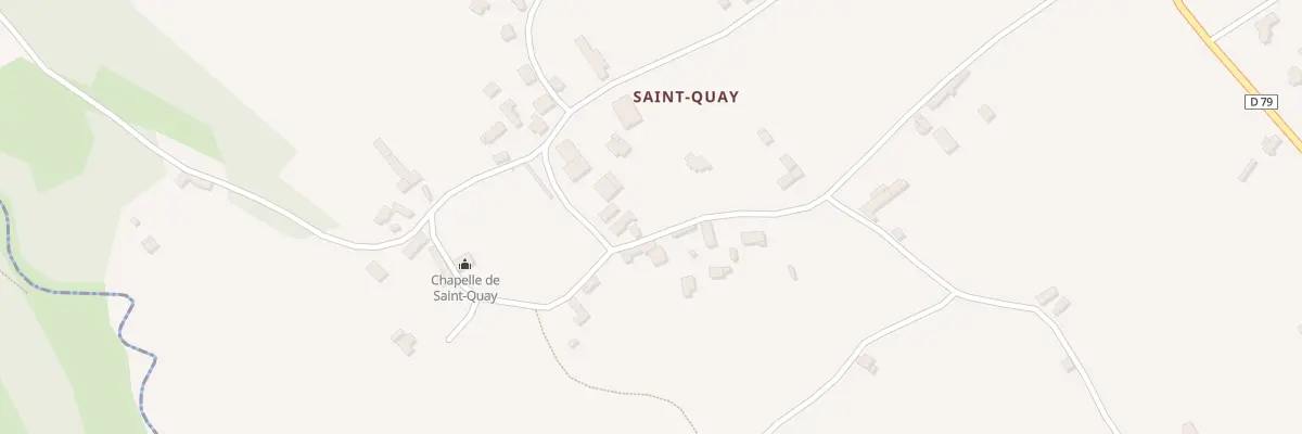 Plan du 8 Saint Quay à Plélo