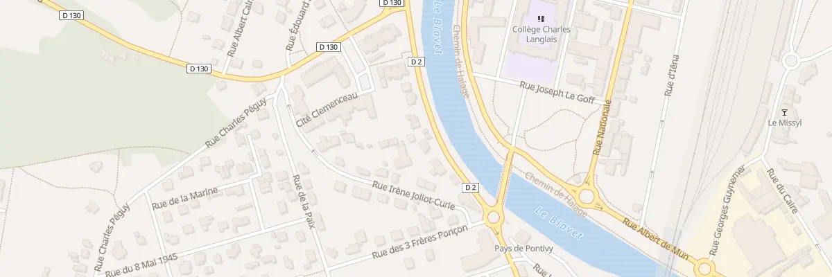Plan du 52 Rue du 2eme Chasseur à Pontivy