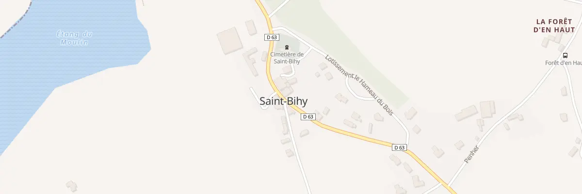 Plan du 5041 Le Bourg à Saint-Bihy