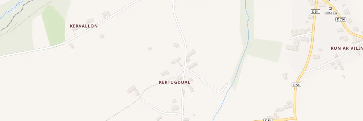 Plan du 5114A Kertugdual à Lanloup
