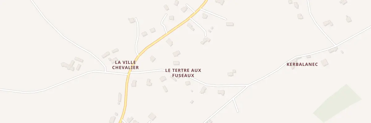 Plan du 9 Le Tertre aux Fuseaux à Boqueho