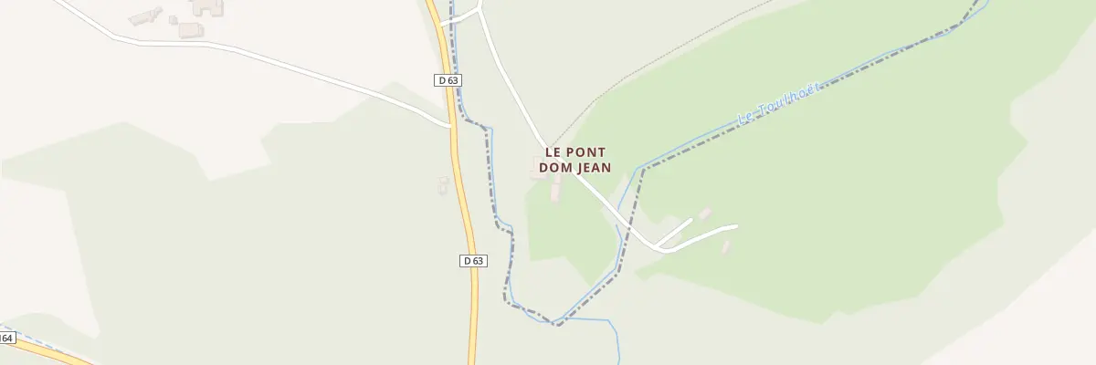 Plan du 5147 Pont Donjean à Saint-Gilles-Vieux-Marché