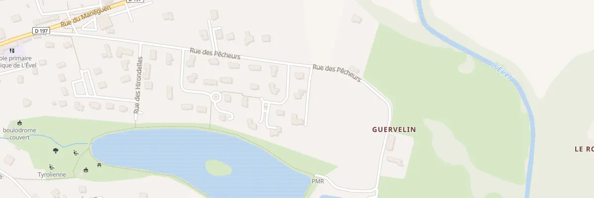 Plan du 1 Rue des Alouettes à Guénin