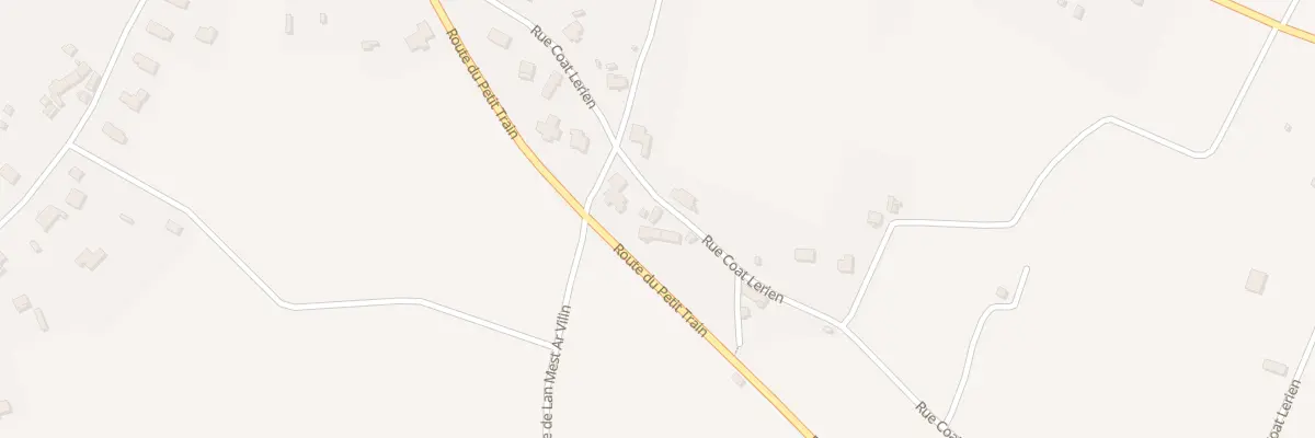 Plan du 8 Rue Hent Coat Lerien à Plouézec