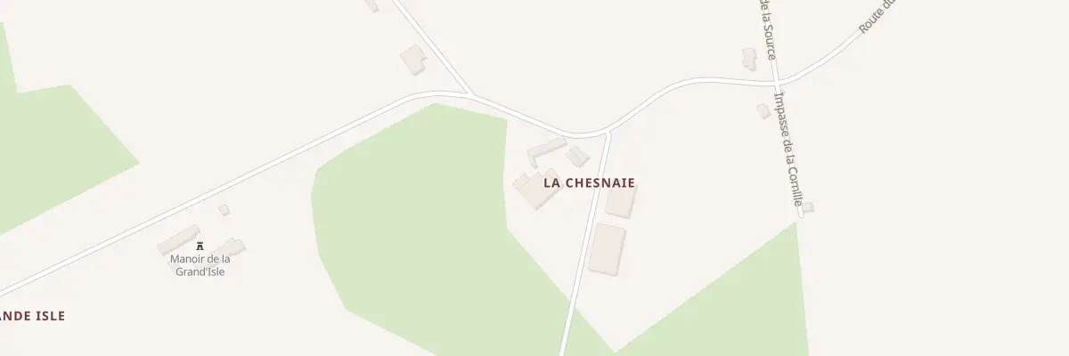 Plan du 5053 Avenue de la Chenaie à Saint-Bihy