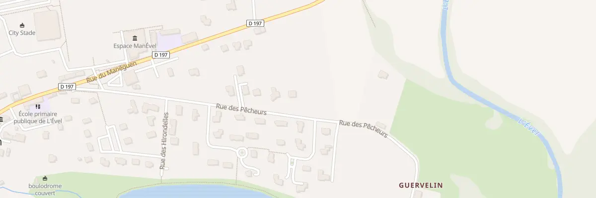 Plan du 11 Rue des Pecheurs à Guénin
