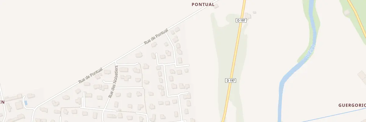 Plan du 22 Rue du Verger à Guénin