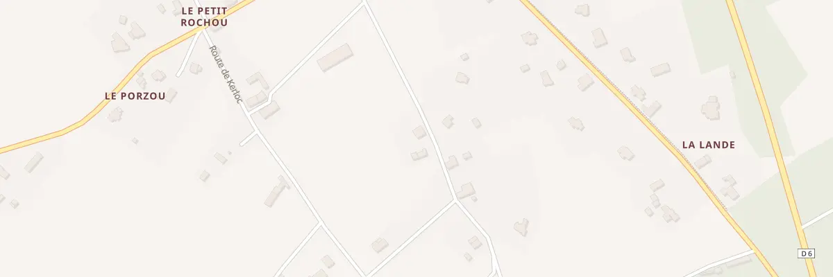 Plan du 22 Kermin Crec’h à Tressignaux