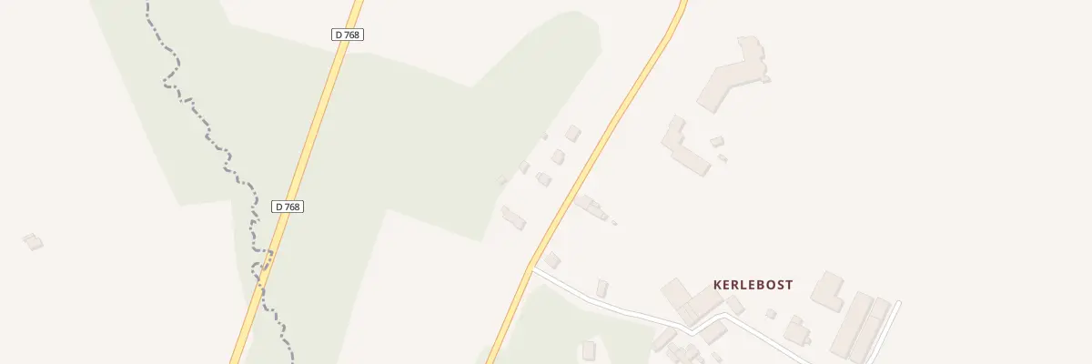 Plan du 5273 Kerlebost à Saint-Thuriau
