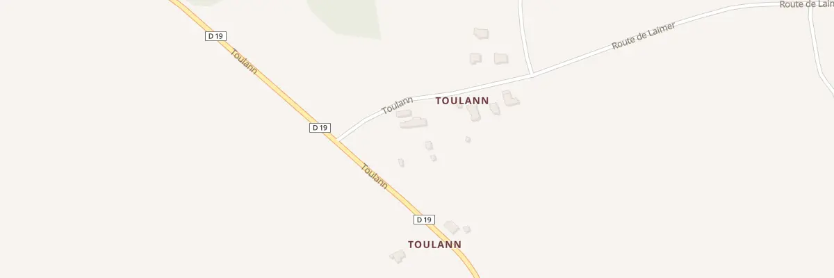 Plan du 8 Toulann à Plumergat
