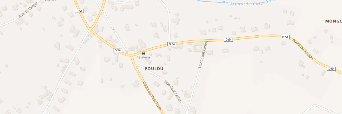 Plan du 12 Rte de Pouldu à Plouézec