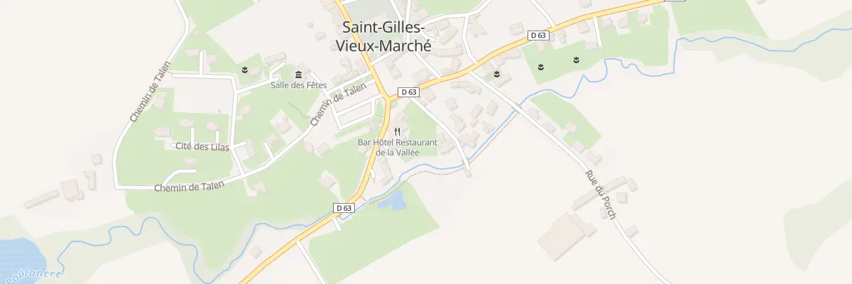 Plan du 3 Che de la Fontaine à Saint-Gilles-Vieux-Marché