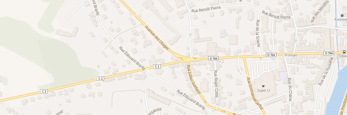 Plan du 2 Rue des Ajoncs à Pontivy