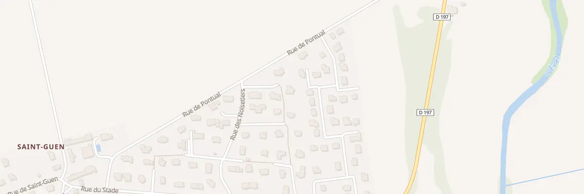 Plan du 3 Imp des Tilleuls à Guénin