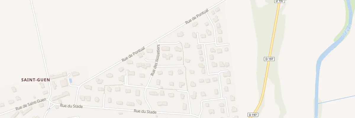 Plan du 3 Imp des Acacias à Guénin