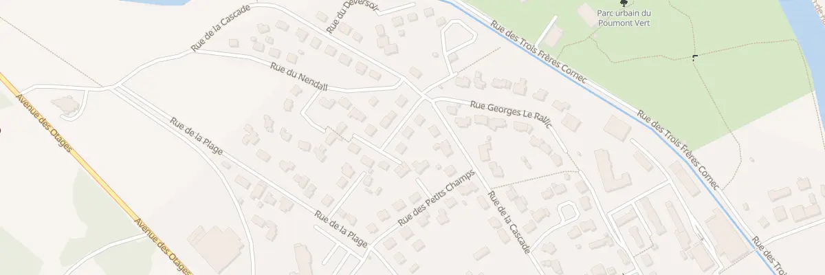 Plan du 3 Rue de la Vieille Rivière à Pontivy