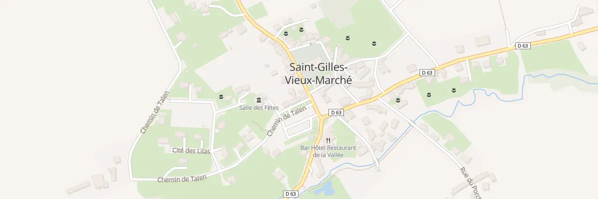 Plan du 3 Chem de Talen à Saint-Gilles-Vieux-Marché