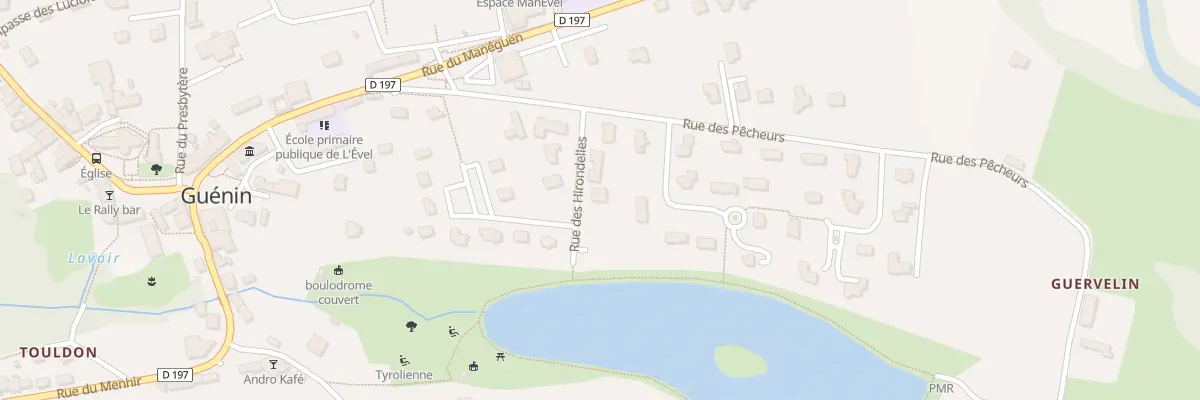 Plan du 7 Rue des Hirondelles à Guénin