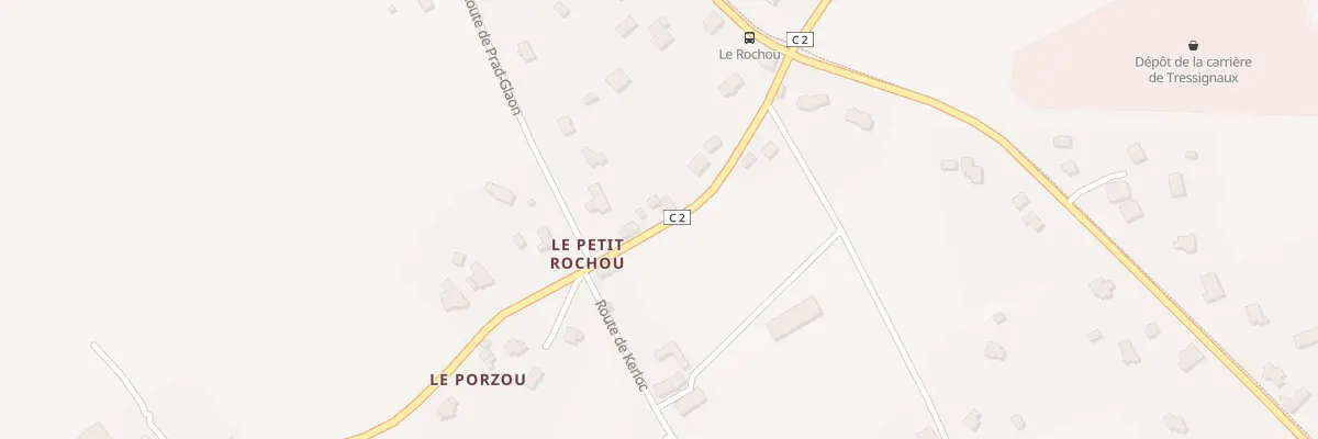 Plan du 3 Le Rochou à Tressignaux