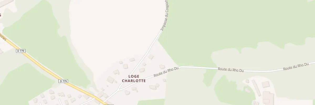 Plan du 5143F La Loge Charlotte à Camors