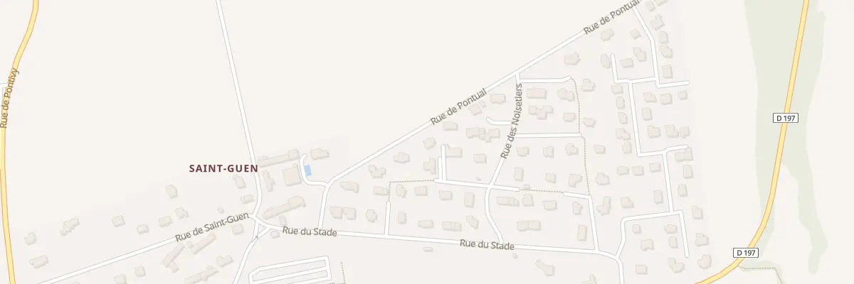 Plan du 7 Imp des Charmes à Guénin
