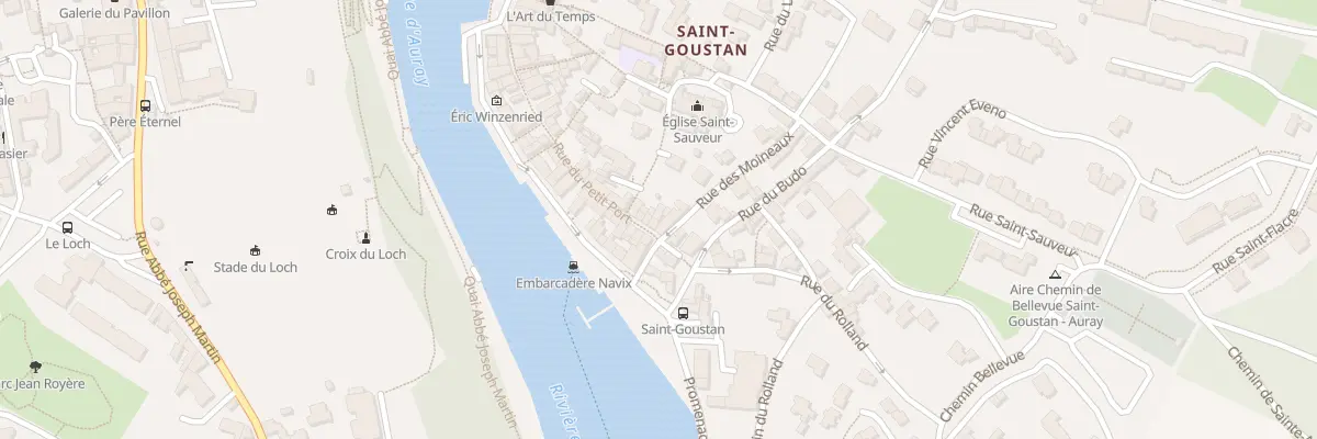 Plan du 49 Rue du Petit Port à Auray