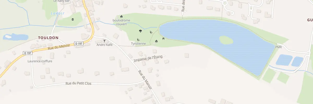 Plan du 3 Imp de l’Etang à Guénin