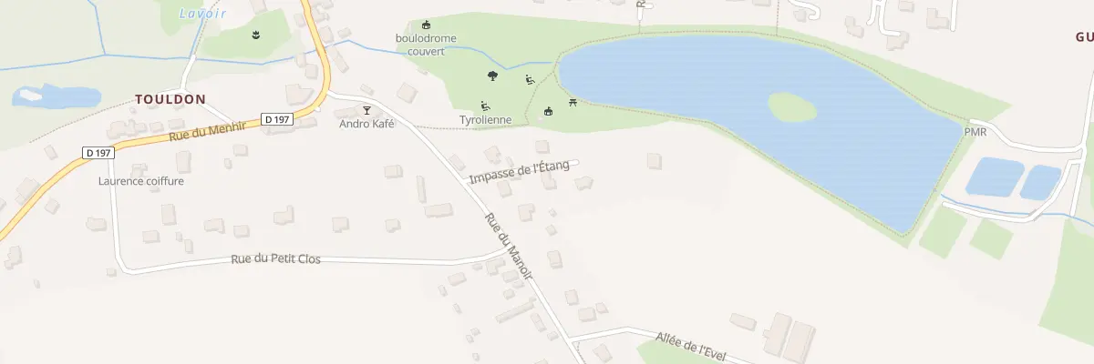 Plan du 4 Imp de l’Etang à Guénin