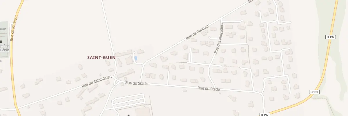 Plan du 6 Rue Pontual à Guénin