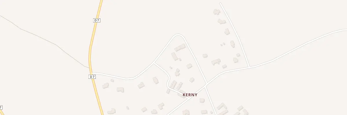 Plan du 43B Kerny à Châtelaudren-Plouagat