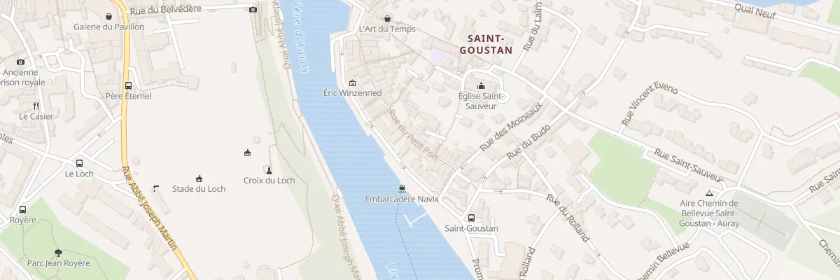 Plan du 39 Rue du Petit Port à Auray