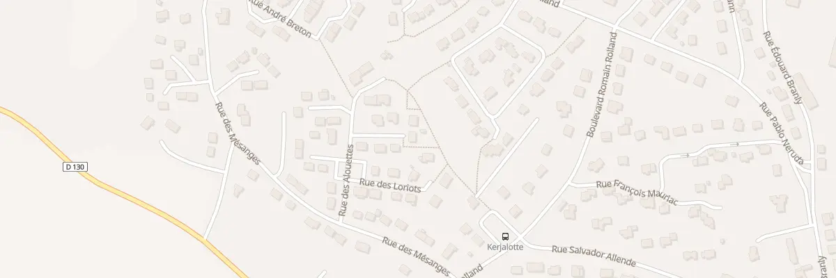 Plan du 8 Rue des Fauvettes à Pontivy