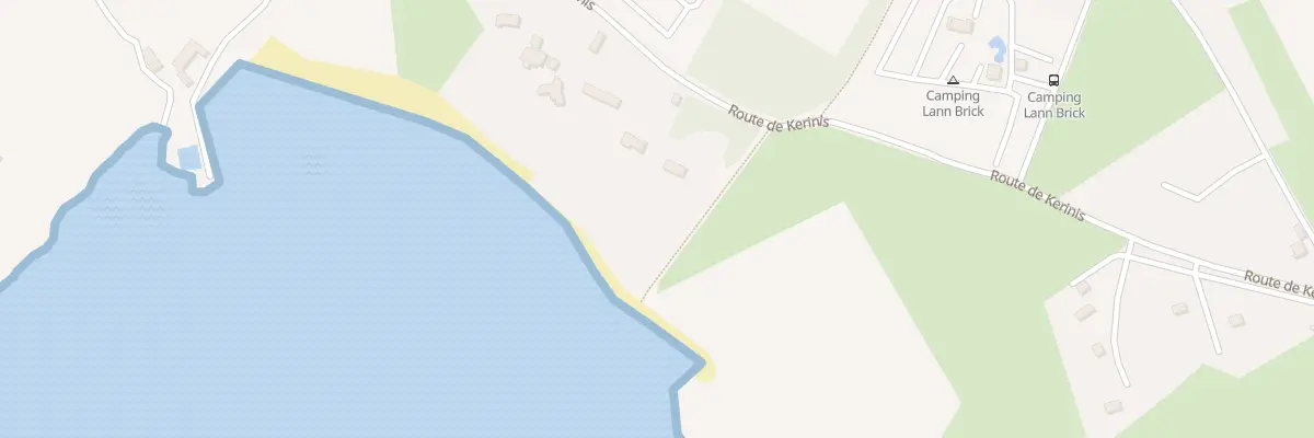 Plan du 1 Rte de Kérinis à Locmariaquer