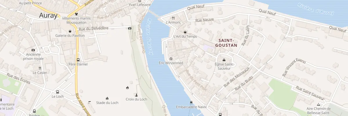 Plan du 5 Quai Benjamin Franklin à Auray