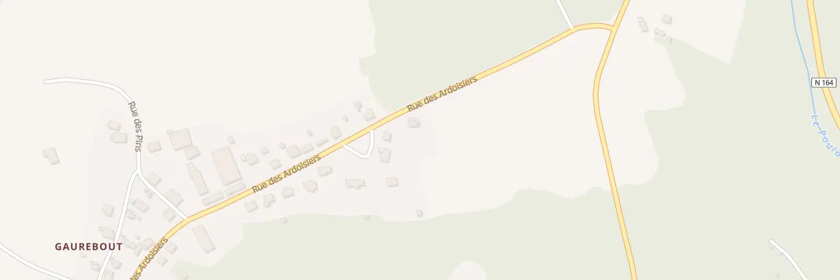 Plan du 70 Rue des Ardoisiers Mur de Bre à Guerlédan
