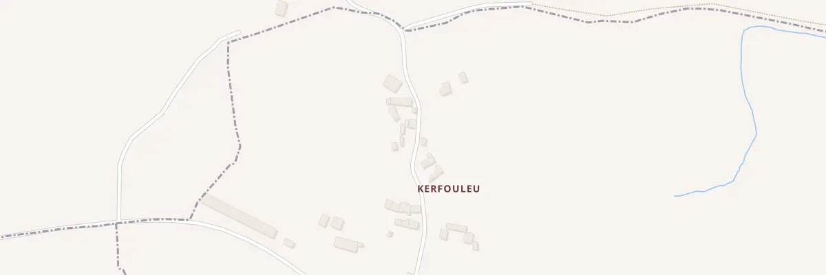 Plan du 5043 Kerfouleu au Leslay