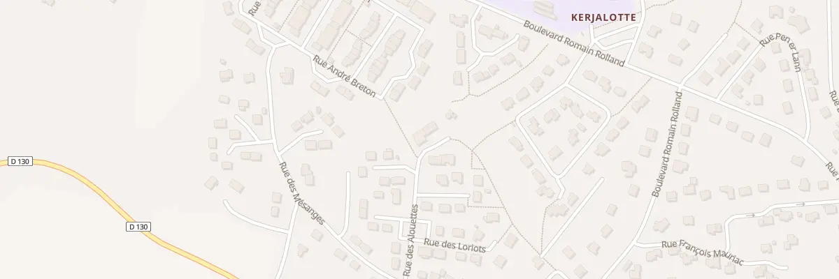 Plan du 10 Rue des Alouettes à Pontivy