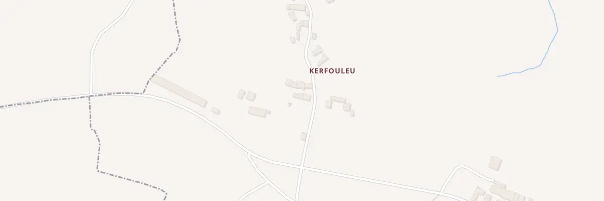 Plan du 5039 Kerfouleu au Leslay