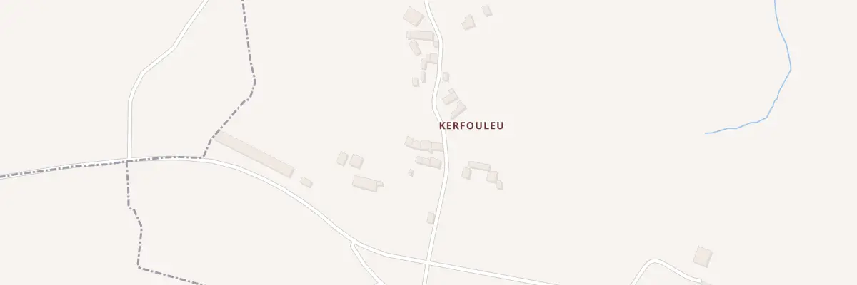 Plan du 7 Kerfouleu au Leslay