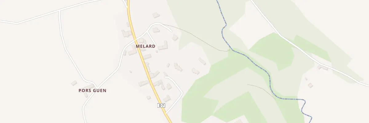Plan du 5203 Mélard à Bringolo