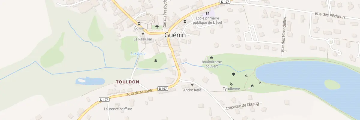 Plan du 7 Rue du Pont à Guénin